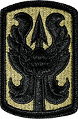 199th Infantry Brigade OCP Scorpion Shoulder Patch With Velcro